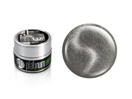LED-tech BOOSTER Color gel - Cat Eye Diamond Mercury (137), 5g