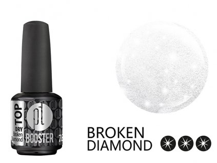 LED-tech BOOSTER Color - Top DRY Broken Diamond, 7,8ml