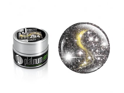 LED-tech BOOSTER COLOR gel - 9D Cat Eye Broken Diamond - Clark (284), 5g