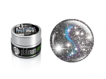 LED-tech BOOSTER COLOR gel - 9D Cat Eye Broken Diamond - Bruce (289), 5g