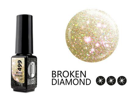 Platinum LED-tech BOOSTER COLOR - Broken Diamond - Leo (499), 3,5ml