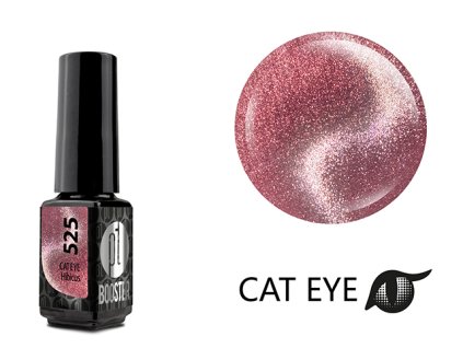 Platinum LED-tech BOOSTER COLOR - Hibicus (525), 3,5ml - Gel-lak BEZ PILOVÁNÍ