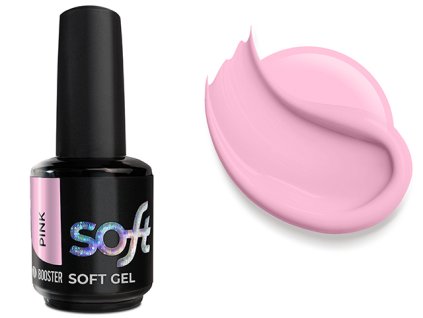 Platinum BOOSTER New Soft Gel - Pink, 15ml