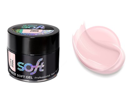 Platinum BOOSTER New Soft Gel - Soft pink, 40g