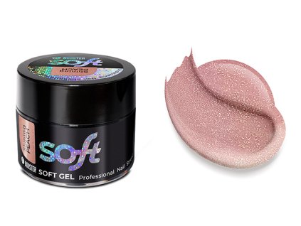 Platinum BOOSTER New Soft Gel - Shining peach, 40g