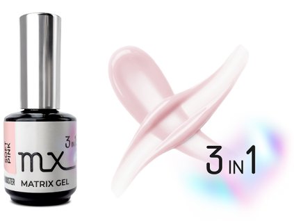 Platinum Booster Matrix Gel 3in1 - Soft Pink 15ml