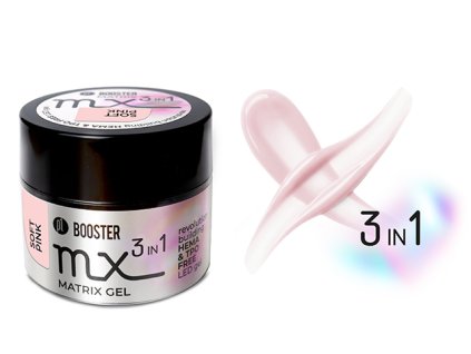 Platinum Booster Matrix Gel 3in1 - Soft Pink 40g