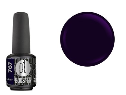 Platinum LED-tech BOOSTER COLOR - Blackberry (767), 7,8ml - Gel-lak BEZ PILOVÁNÍ