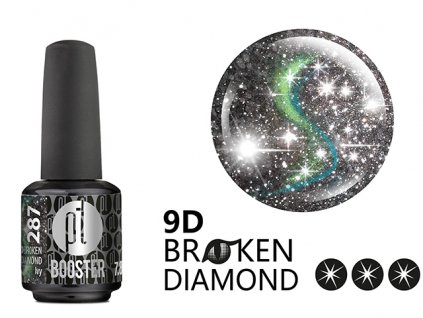 LED-tech BOOSTER Color 9D Broken Diamond - Ivy (287), 7,8ml