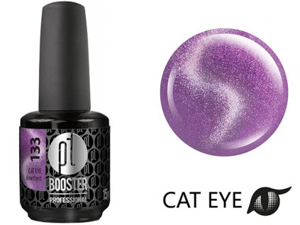 LED-tech BOOSTER Color Cat Eye Diamond - Amethyst (133), 15ml
