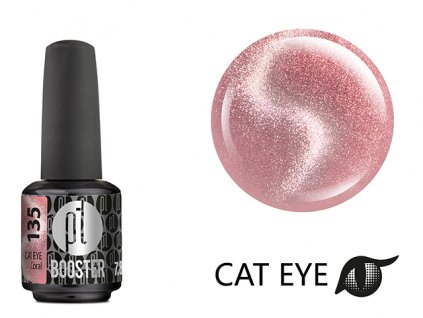 LED-tech BOOSTER Color Cat Eye Diamond - Coral (135), 7,8ml