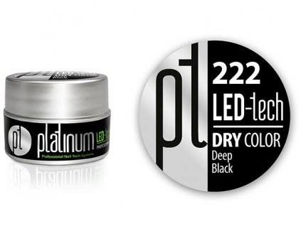 LED-tech Color DRY Deep Black (222), 5g