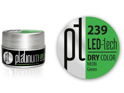 LED-tech Color DRY Neon Green (239), 5g