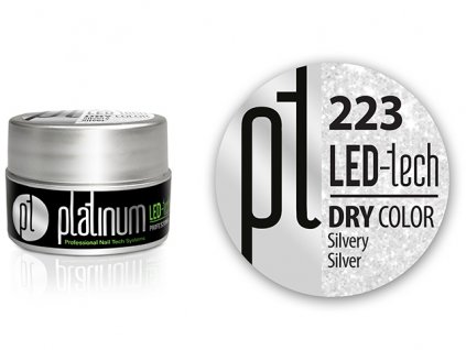LED-tech Color DRY Silvery Silver (223), 5g