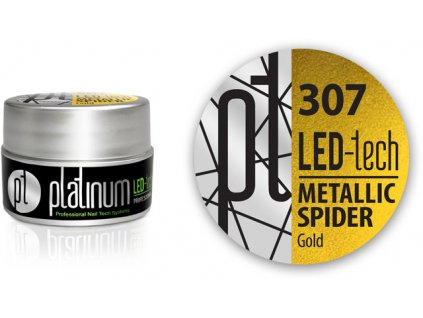 LED-tech Metallic New Spider - Gold (307), 5g