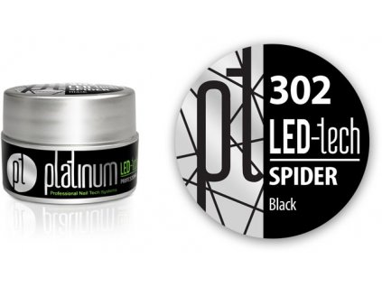 LED-tech New Spider - Black (302), 5g