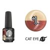Platinum LED-tech BOOSTER COLOR - Cat Eye Thermo - Newton (729), 7,8ml - Gel-lak BEZ PILOVÁNÍ
