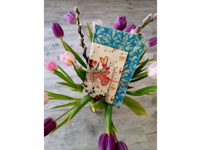 Svačinová dvojka, voskované ubrousky (M+L)  Sada voskovaných ubrousků (M+L)