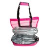 Plážová taška s termo přihrádkou Alex růžová