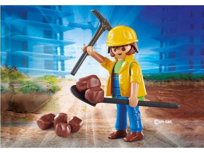 Stavební dělník PLAYMOBIL 70560
