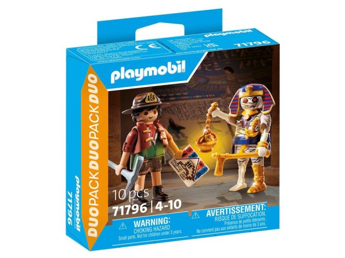 Lovec pokladů a mumie PLAYMOBIL 71796