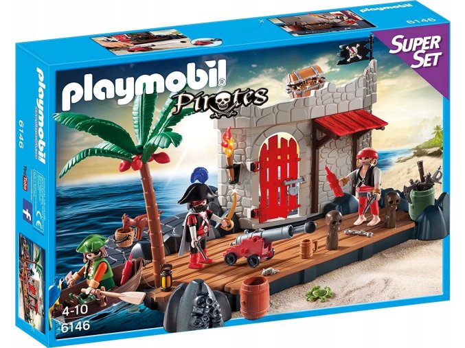 Pirátská pevnost PLAYMOBIL 6146
