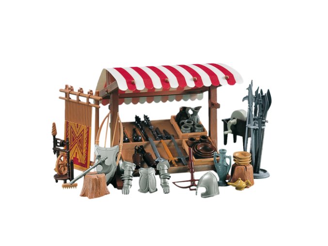 Rytířský stánek na trhu PLAYMOBIL 7855