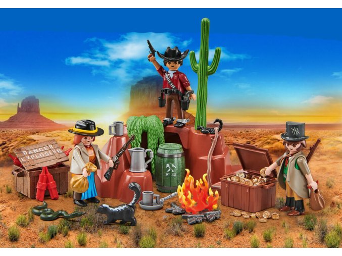 Úkryt banditů PLAYMOBIL 1023