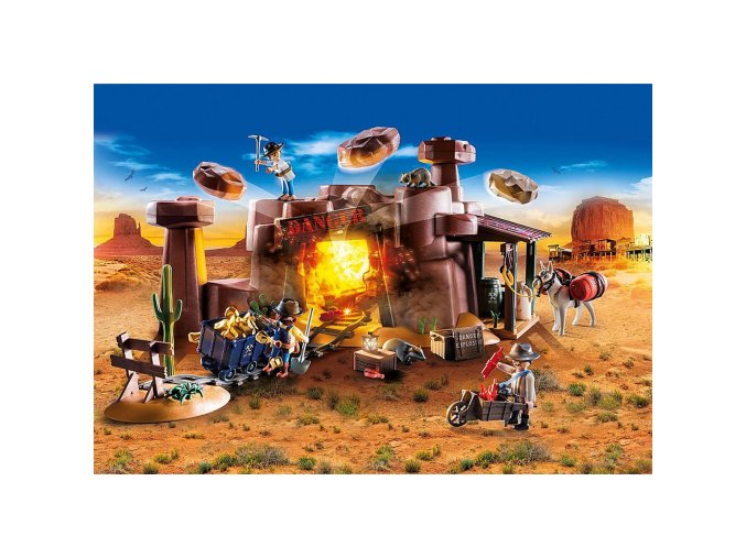 Zlatý důl PLAYMOBIL 70948
