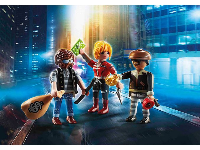 Set figurek Zloději PLAYMOBIL 70670