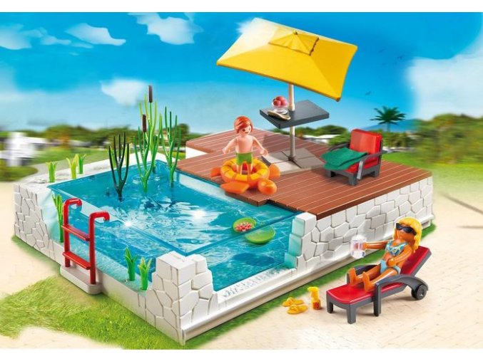 Bazén do Moderní vily PLAYMOBIL 5575