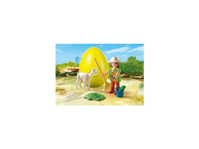 Ošetřovatelka s alpakou PLAYMOBIL 4944