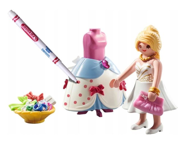 Módní šaty PLAYMOBIL Color 71374