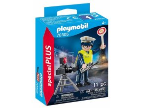 Policista s radarem PLAYMOBIL 70305