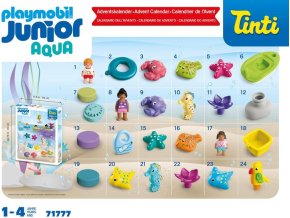 Adventní kalendář JUNIOR & Tinti: Barevná zábava do koupele PLAYMOBIL 71777