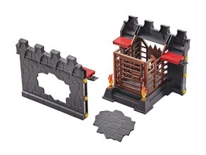 Rozšíření zdi s vězením a průlom zdi Burnhamské pevnosti PLAYMOBIL 9841