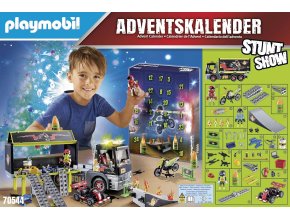 Velký adventní kalendář "Kaskadérská show" PLAYMOBIL 70544