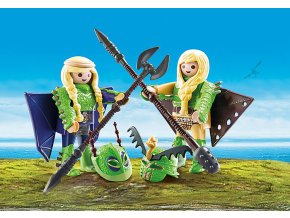 Rafana a Ťafan v létacím plášti PLAYMOBIL 70042