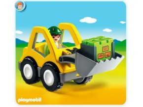 Kolový nakladač (1.2.3) PLAYMOBIL 6775