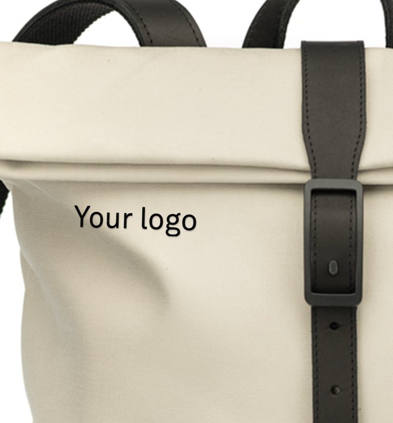 “Your logo” embroidered