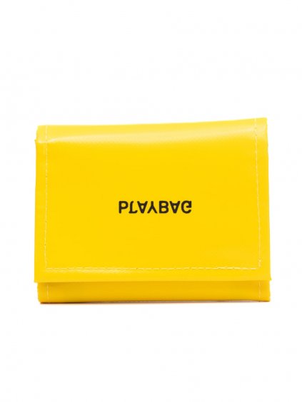 Žlutá peněženka DRAFT Yellow, přední pohled