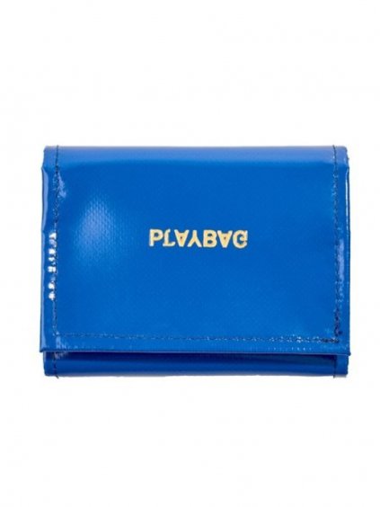 Modrá peněženka DRAFT Blue, přední pohled