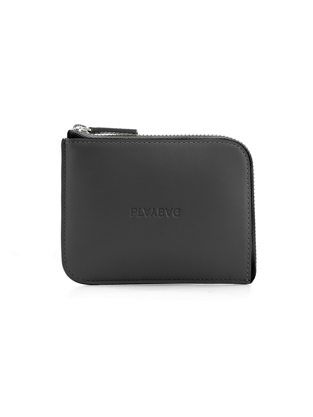 Peněženka Sonk Black 2025, Silver Details, Black Zip Tape