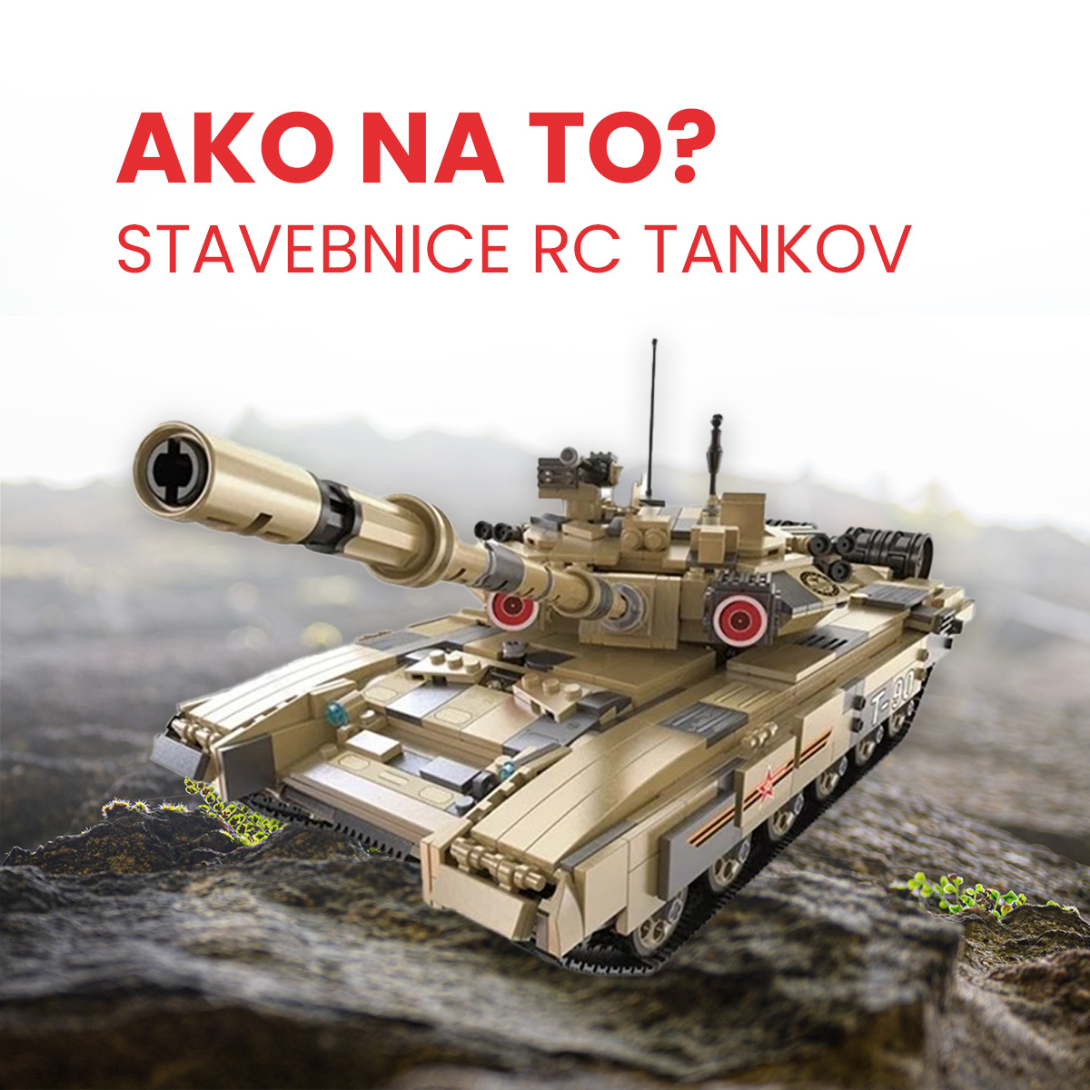 Ako sa stať majstrom v stavbe vlastného RC tanku zo stavebníc