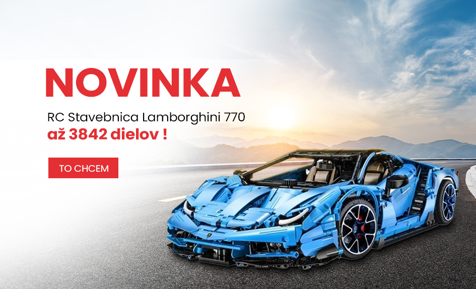 RC Stavebnica Lamborghini 770 - 3842 dielov