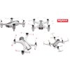 RC dron SYMA W1 1080p striedavé motory GPS RTF