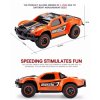 RC auto MUSCLE rally racing 1:43 RTR oranžová