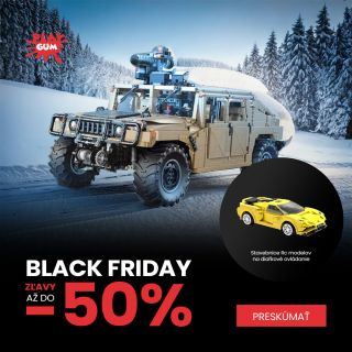 🧩 BLACK FRIDAY JE TU! POSTAV SI SVOJ SEN! 🚗🔧 Na PlayGum.sk teraz nájdete tie najlepšie RC stavebnice modelov na diaľkové...