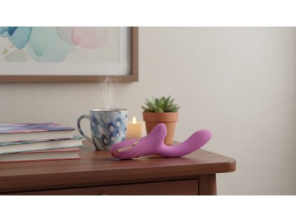 Vibrační a sací stimulátor – detailní pohled na design a tvarvomanizer2