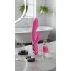 Růžový Bunny vibrátor s králičími oušky a silnou dvojitou vibrací pro ženy
